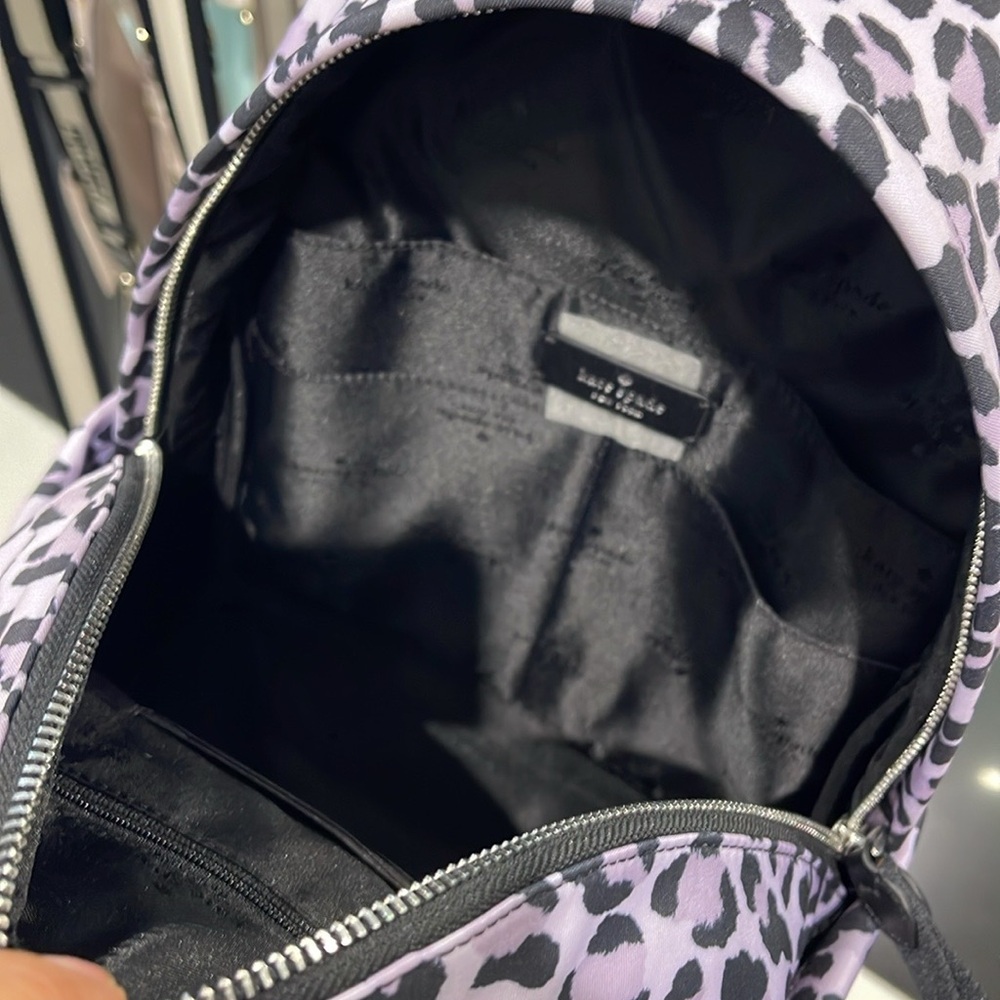 Kate Spade Chelsea Spotted Leopard Medium Backpack
Violet Mist
NWT - Picture 10 of 16